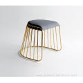 Replica brass gold Brides veil bar stool